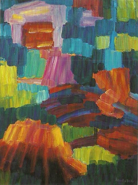 Natura, pejzaż, wnętrze, olej, Renata Bulicz (Wojtkiewicz)