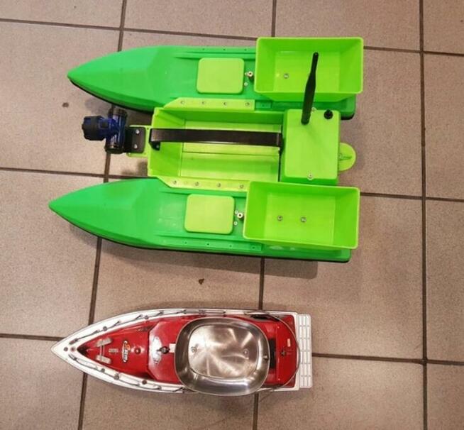 Łódka łódź zanętowa 3 komorowa katamaran XXL 2 KG