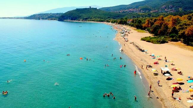 Grecja - pokoje ze sniadaniemdo wynajęcia 100m od morza -50e