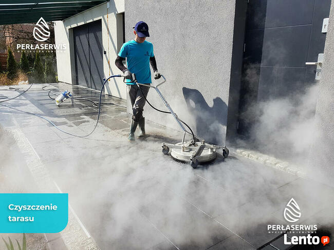Mycie i Czyszczenie kostki brukowej - Perła Serwis