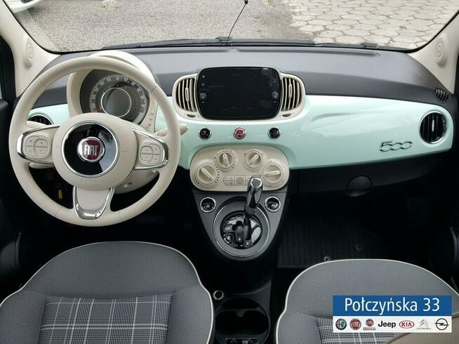 Fiat 500 Dualogic | wersja Lounge |Zielony| Pakiet City,Komfort| 2020