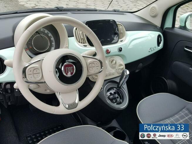 Fiat 500 Dualogic | wersja Lounge |Zielony| Pakiet City,Komfort| 2020
