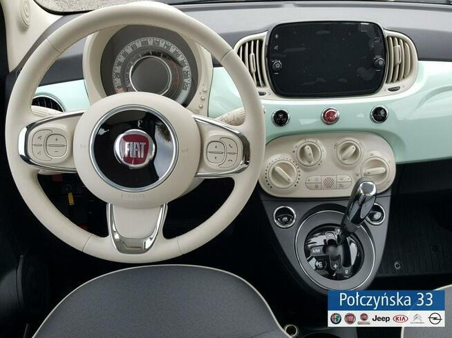 Fiat 500 Dualogic | wersja Lounge |Zielony| Pakiet City,Komfort| 2020