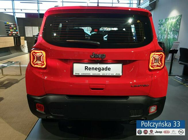 Jeep Renegade Limited 1.3 150KM Automat | Czerwony / Czarny fotel | 2020