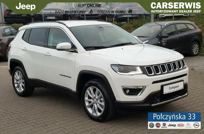 Jeep Compass 1,3 DDCT 150 KM | Limited | Biały | Wynajem od 1659 PLN |
