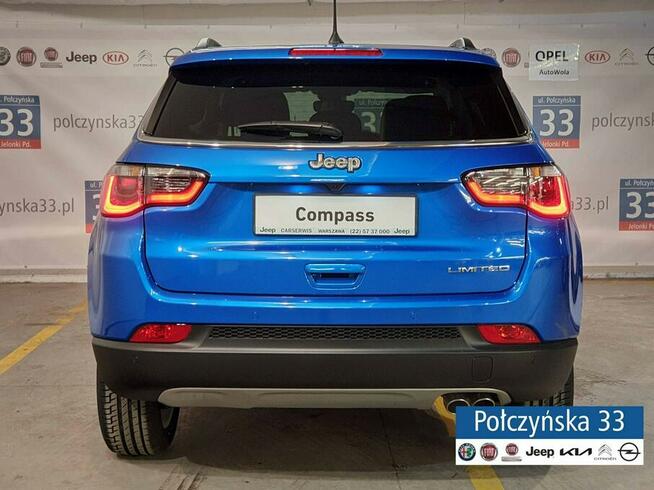 Jeep Compass 1,3 DDCT 150 KM | Limited | Niebieski Italia | Wynajem od 1659 PLN |