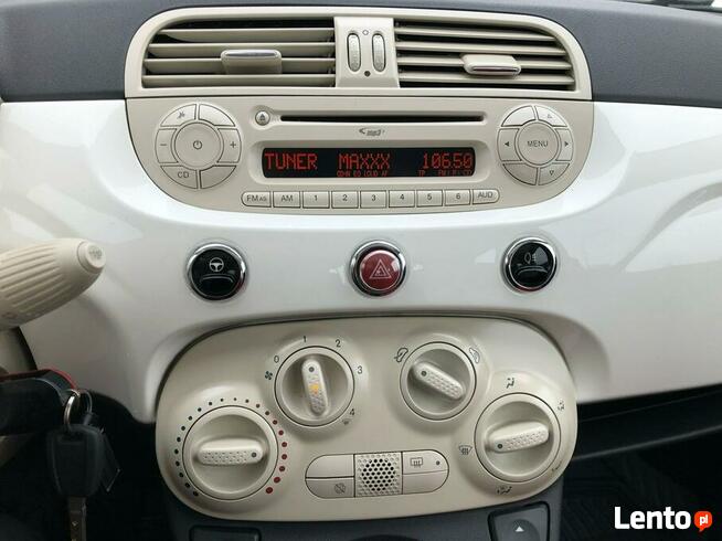 Archiwalne Fiat 500 Automat Panorama Bluetooth Salon