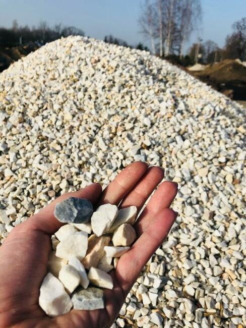 Biała Marianna 8-16/Kamień ozdobny/Grys premium/ Marmur