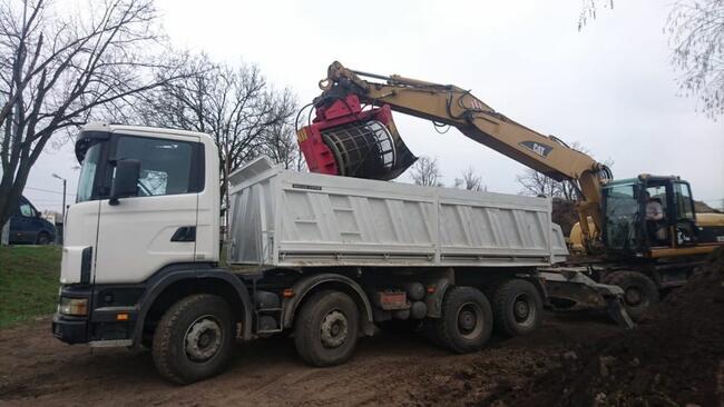 Usługi Koparką, Koparko-ładowarką