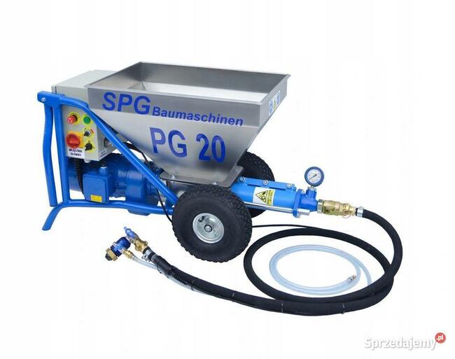 Agregat do tynków dekoracyjnych PG20 + kompresor
