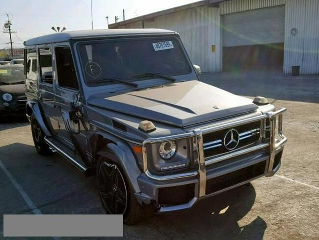 Mercedes G 63 AMG 2018,5.5L,63 AMG,4x4,uszkodzony bok