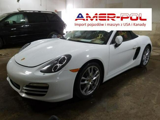 Porsche Boxster 2014, 2.7L, uszkodzony bok