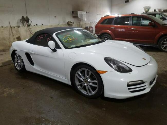 Porsche Boxster 2014, 2.7L, uszkodzony bok
