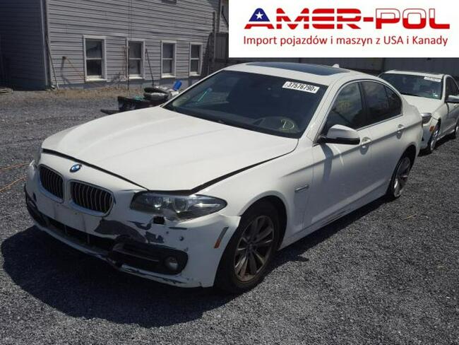 BMW 528 2016, 2.0L, lekko uszkodzony przód i tył