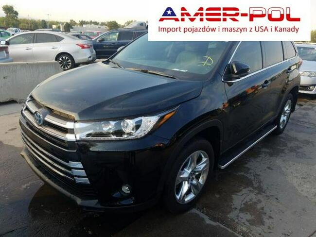 Toyota Highlander 2019, 3.5L, Limited, 4x4, porysowany lakier