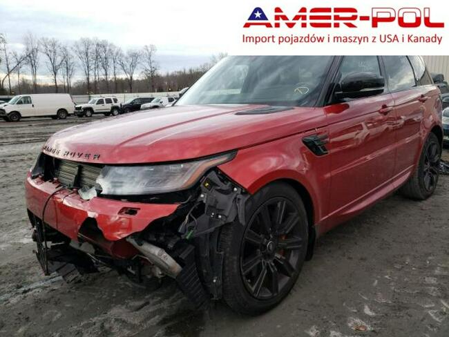 Land Rover Range Rover Sport 2018, 5.0L, 4x4, uszkodzony przód