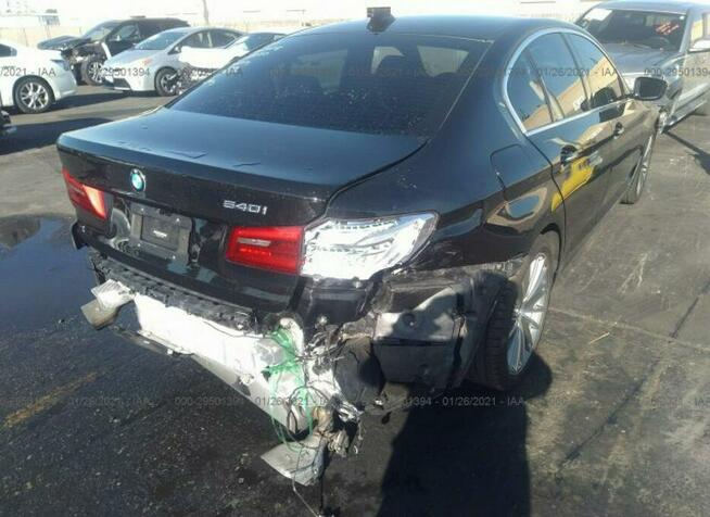 BMW 540 2017, 3.0L, uszkodzony tył