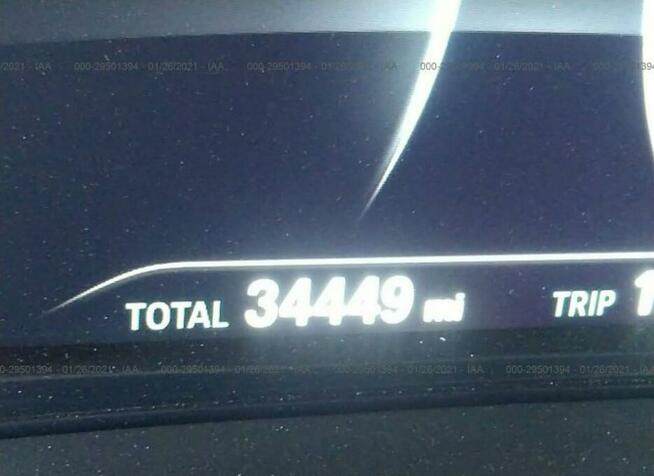 BMW 540 2017, 3.0L, uszkodzony tył