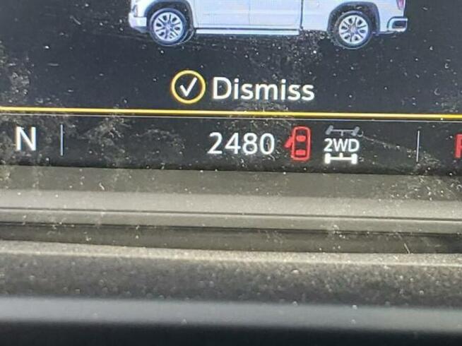 GMC Sierra 2021, 5.3L, 4x4, uszkodzony tył