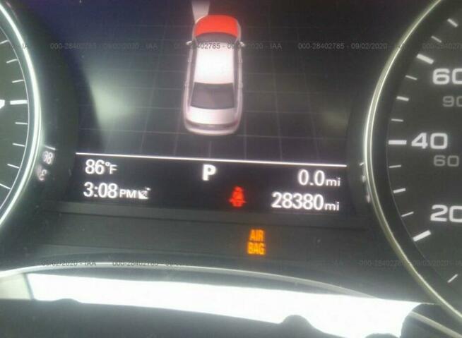 Audi A6 2018, 2.0L, Premium, 4x4, uszkodzony przód