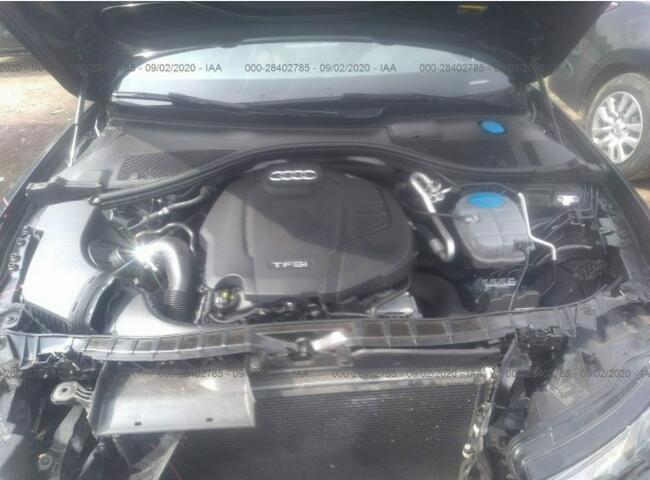 Audi A6 2018, 2.0L, Premium, 4x4, uszkodzony przód