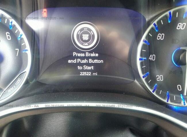 Chrysler Pacifica 2019, 3.6L, TOURING L, po gradobiciu