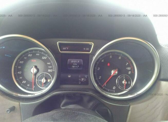 Mercedes GLS Klasa 2018, 3.0L, 4x4, po kradzieży