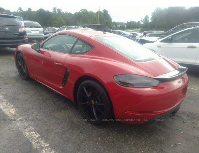 Porsche Cayman 718, 2018, 2.0L, po kradzieży