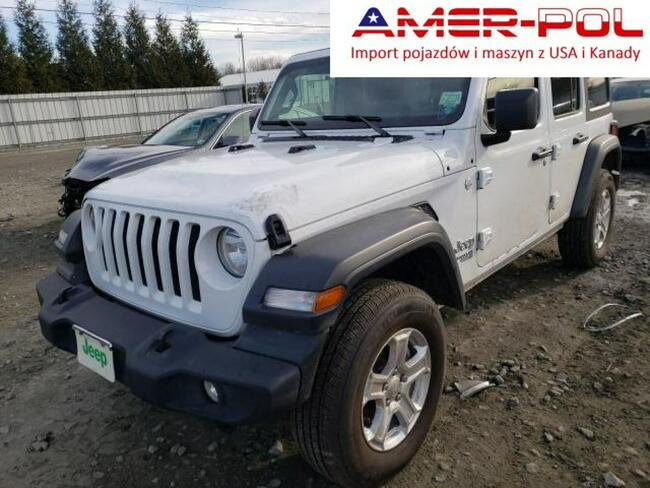 Jeep Wrangler 2020, 3.6L, Unlimited, 4x4, porysowany lakier