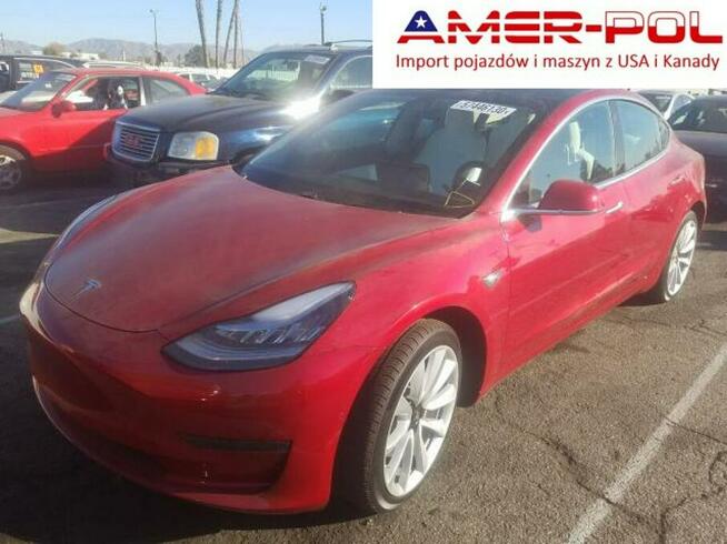 Tesla Model 3 2020, Long Range, 4x4, porysowany lakier