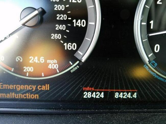 BMW X5 2018, 3.0L, 4x4, uszkodzona maska