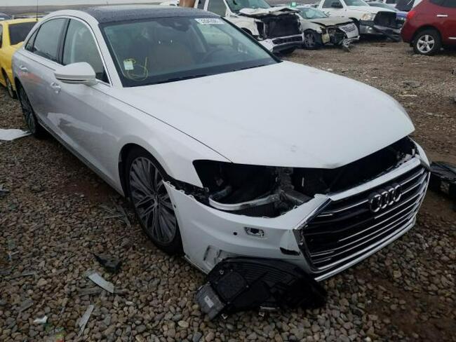 Audi A8 L, 2019, 3.0L, uszkodzony przód