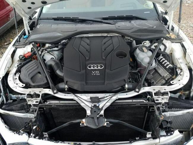 Audi A8 L, 2019, 3.0L, uszkodzony przód
