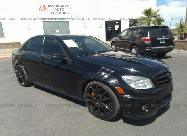 Mercedes C 63 AMG 2010, 6.3L, po kradzieży