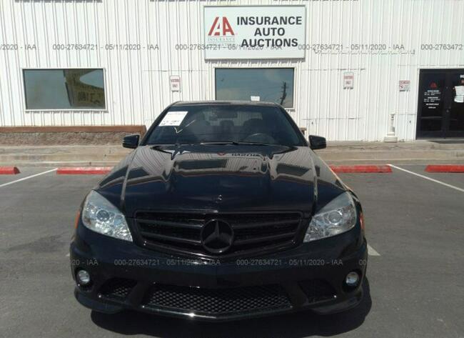 Mercedes C 63 AMG 2010, 6.3L, po kradzieży