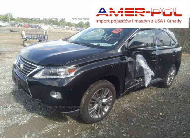 Lexus RX 2013, 3.5L, 4x4, uszkodzony bok