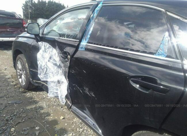 Lexus RX 2013, 3.5L, 4x4, uszkodzony bok