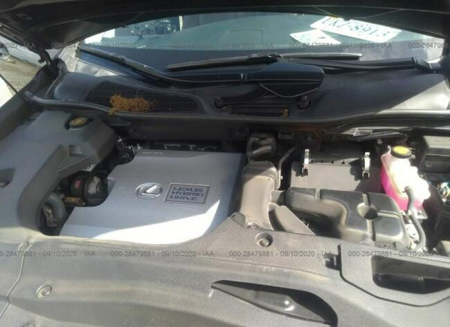 Lexus RX 2013, 3.5L, 4x4, uszkodzony bok