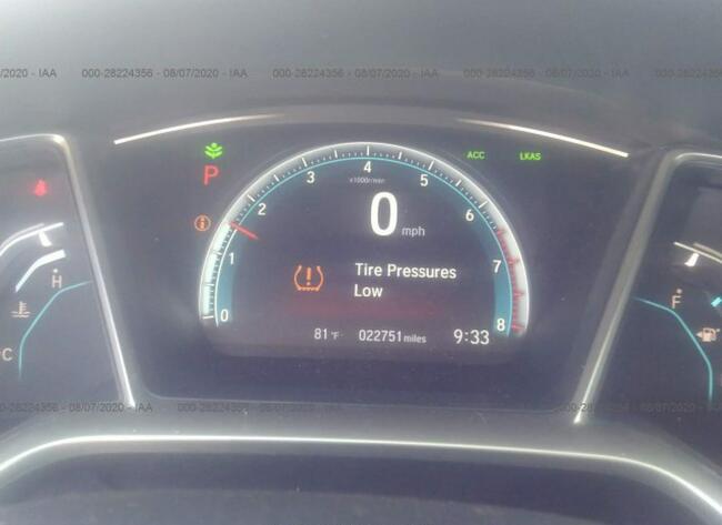 Honda Civic 2016, 1.5L, po gradobiciu