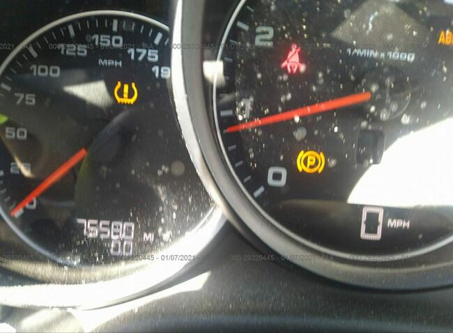 Porsche Panamera 2015, 3.6L, uszkodzony tył