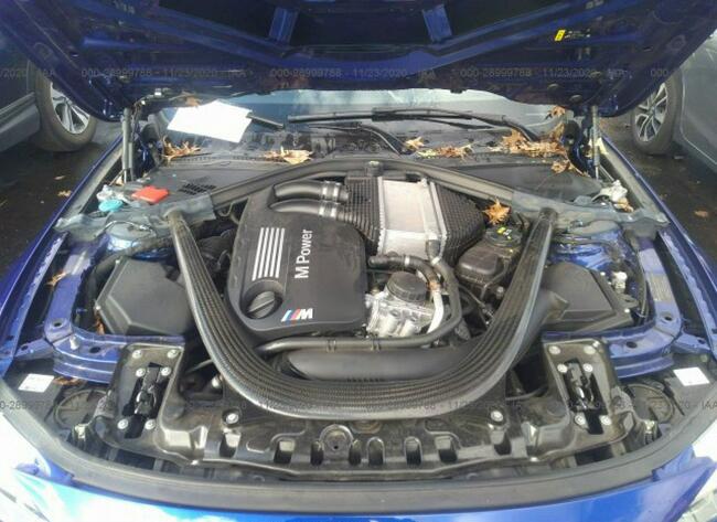 BMW M3 2017, 3.0L, uszkodzony bok