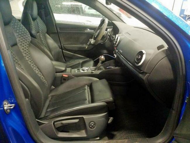 Audi RS3 2018, 2.5L, 4x4, uszkodzone podwozie