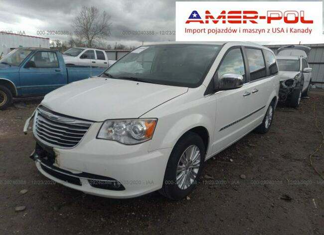 Chrysler Town & Country 2012, 3.6L, uszkodzony przód
