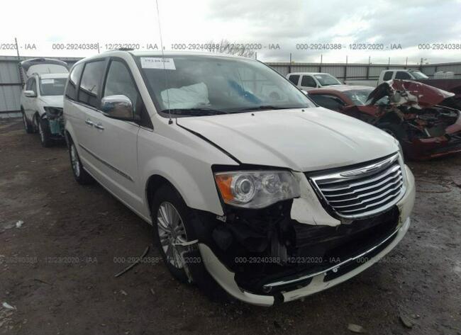 Chrysler Town & Country 2012, 3.6L, uszkodzony przód