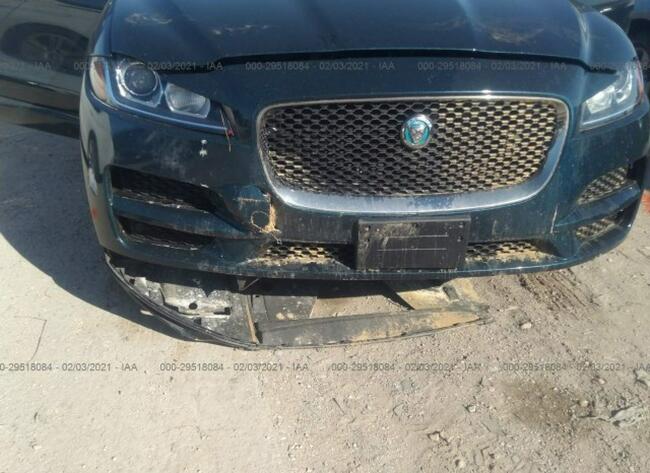 Jaguar F-Pace 2017, 3.0L, 4x4, uszkodzony przód