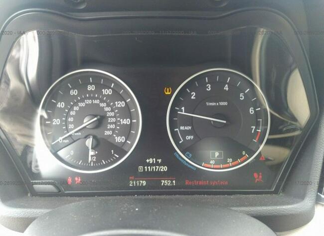 BMW X1 2018, 2.0L, uszkodzony bok