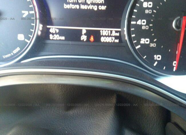 Audi A7 2016, 3.0L, 4x4, uszkodzony bok