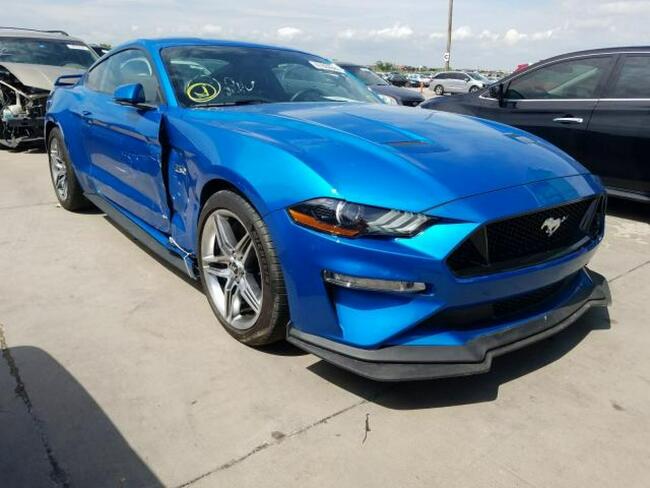 Ford Mustang GT, 2019, 5.0L, uszkodzony bok