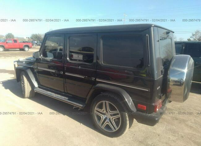 Mercedes G 63 AMG 2013, 5.5L, 4x4, uszkodzony bok