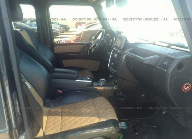 Mercedes G 63 AMG 2013, 5.5L, 4x4, uszkodzony bok